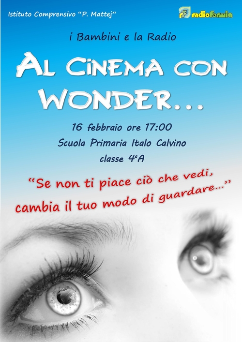 Al cinema con Wonder R